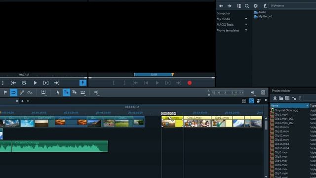 MAGIX Video Pro X  Introductory video tutorial INT
