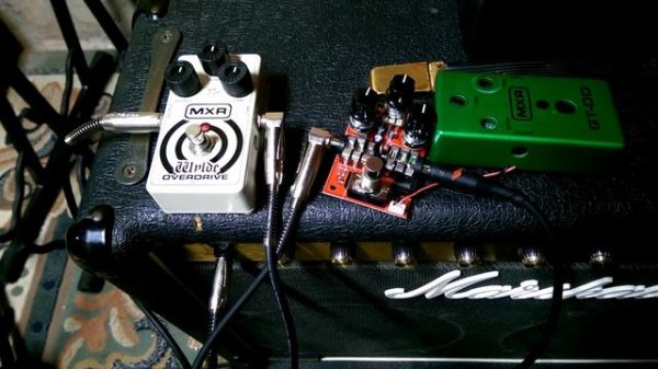MXR Gt-od internal switch vs Mxr Zw44 on Marshall Jcm 800