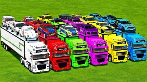 Машинки летают и прыгают! Развивающие мультики Машины помощники. Мультфильмы про машинки