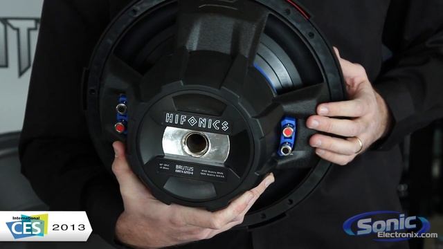 Hifonics Brutus BRX12D4 Car Subwoofer | Maxxsonics @ CES 2013 смотреть онлайн