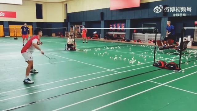 How to train like Chinese | China team badminton training test смотреть онлайн