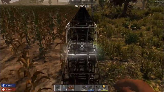 7 days to die Building (timelapse) 1 смотреть онлайн