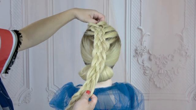Five (5) Strand Fancy Braid Updo смотреть онлайн
