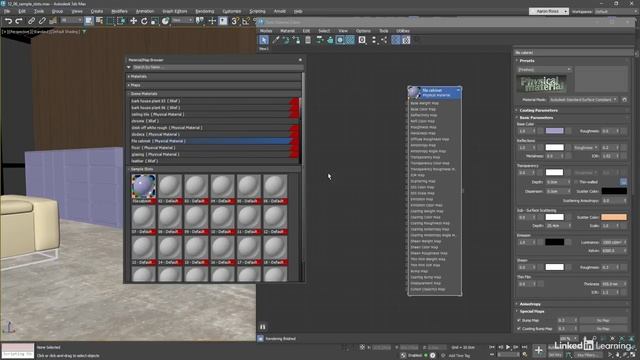 85 - Управление слотами образцов материалов в 3ds Max 2025 смотреть онлайн