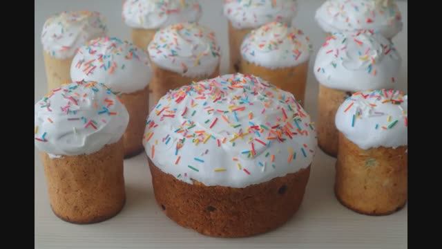 Бесподобные творожные куличи на Пасху! Глазурь для кулича, которая не крошится! смотреть онлайн