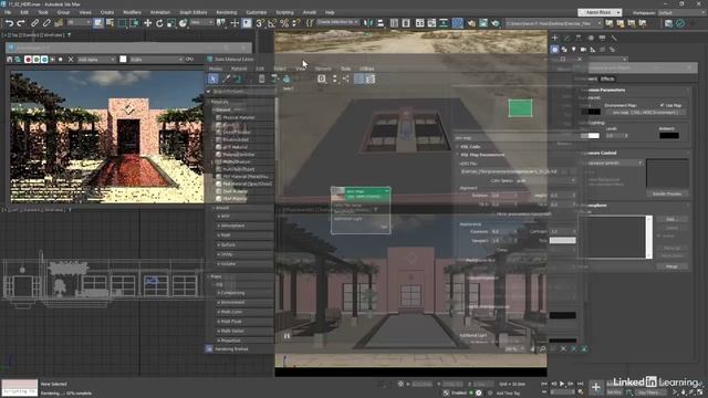76 - Освещение с помощью HDRI в 3ds Max 2025 смотреть онлайн