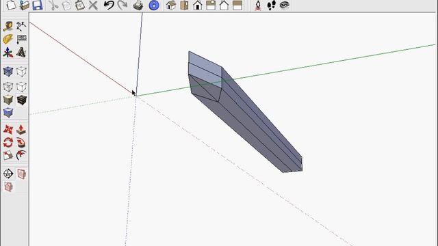 How to Make a Simple Sword Blade in Google Sketchup(For Beginners) смотреть онлайн