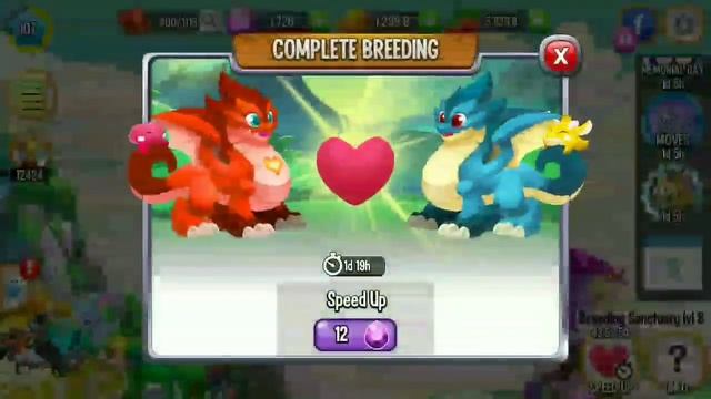 BREEDING VALENTINE DRAGON WITH FRIENDSHIP DRAGON | DRAGON CITY смотреть онлайн