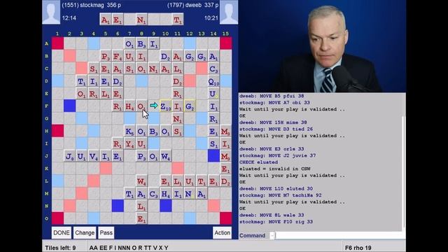 Mastering Words: Live Scrabble Commentary with a Grandmaster смотреть онлайн