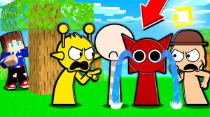 ГРУСТНАЯ ИСТОРИЯ МРОНА И ВАЙРУМ СПРАНКИ В МАЙНКРАФТ МУЛЬТИК SPRUNKI