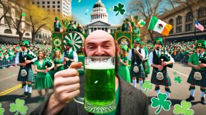 Отпраздновал с американцами День Святого Патрика