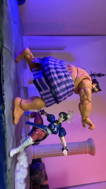 Sideways shootin’ Chun Li vs E.Honda #streetfighter #shfiguarts #stormcollectibles #capcom смотреть онлайн
