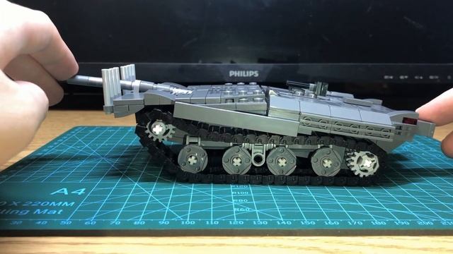 Lego MOC Strv103 Tank Suspension Demo смотреть онлайн