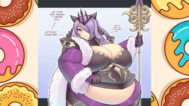 Camilla weight gain - Cómic feederism doblado (Pixiveo) смотреть онлайн