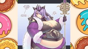 Camilla weight gain - Cómic feederism doblado (Pixiveo)