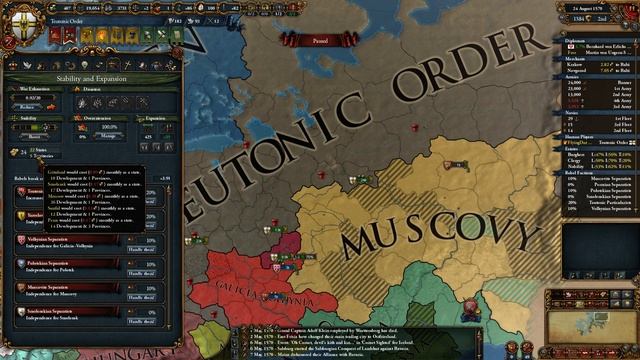 EU4 Mare Nostrum - Teutons into Prussia into Germany - ep 33 смотреть онлайн