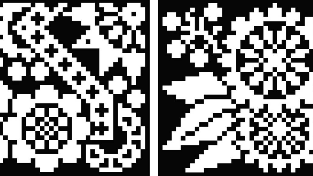 СТАРИННЫЕ СХЕМЫ. Art Deco (Арт-деко) и неоклассицизм. Рукоделие, вышивка, вязание. Подборка №123. смотреть онлайн