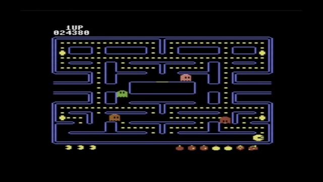 Pac-Man Longplay (Commodore 64 Version) смотреть онлайн