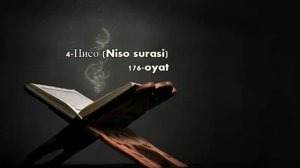 Niso surasi - o'zbek tilida..