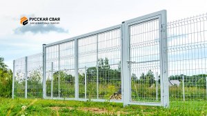 👷 КАК УСТАНОВИТЬ РАСПАШНЫЕ ВОРОТА: ПОКАЗЫВАЕМ ПОЭТАПНО!