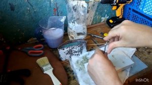 Изготовление форм для литья джиг головок из гипса. Первый личный опыт.