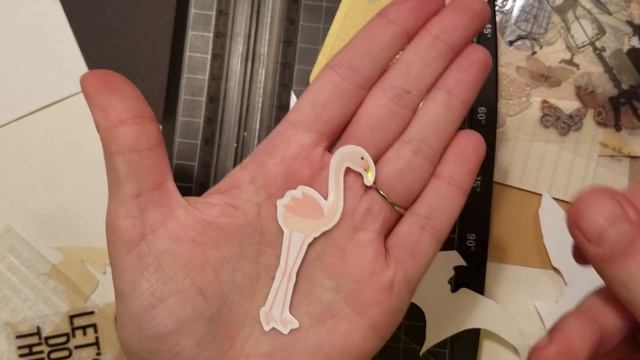 DIY Embellishments and Ephemera with Acetate Stickers and Paper Scraps! смотреть онлайн