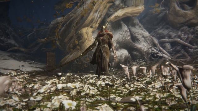 Elden Ring  - Malenia Boss Intro Cutscene & Transformation