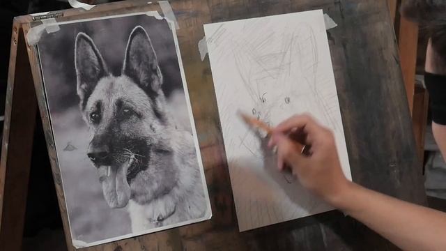 Нарисовать картину с закрытыми глазами – РЕАЛЬНО Рисуем собаку ВСЛЕПУЮ! смотреть онлайн