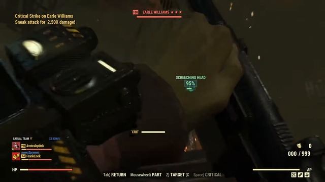 The Fixer B.25.25 with cheap buff vs. Earle [Fallout 76] смотреть онлайн