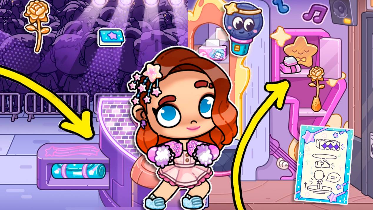 Новые секреты Аватар Ворлд 🤩 Арена для Шоу 🤩 Avatar World смотреть онлайн