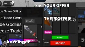 🔥MURDER MYSTERY 2 TRADE SCAM SCRIPT | EZ GODLIES *OP* (V5)🔥ROBLOX