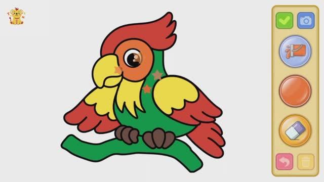 Животные и цвета для малышей! Учимся вместе| Мультики для детей