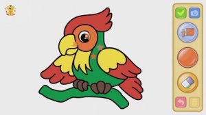 Животные и цвета для малышей! Учимся вместе| Мультики для детей