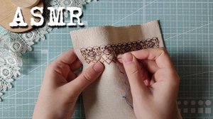 [ASMR] Вышивка орнамента