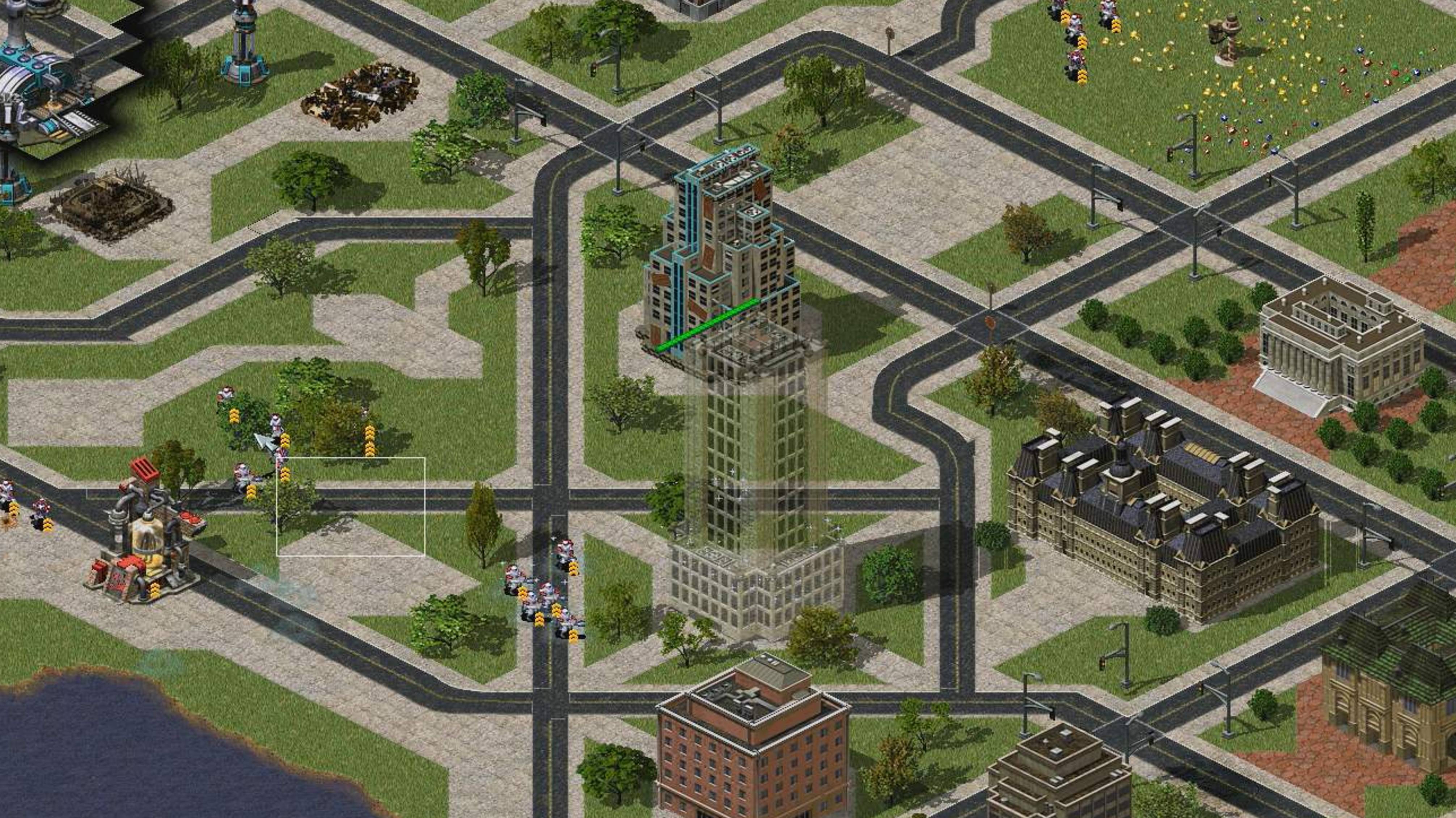 Уровень опасности 2: снести все здания в городе