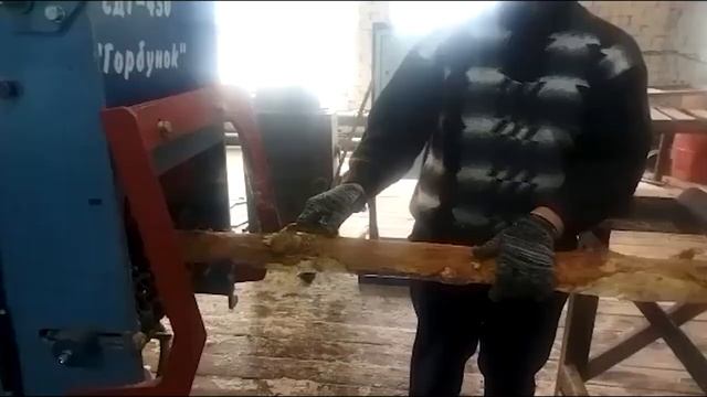 Оборудование для переработки горбыльной доски СДГ 350, СДГ 450