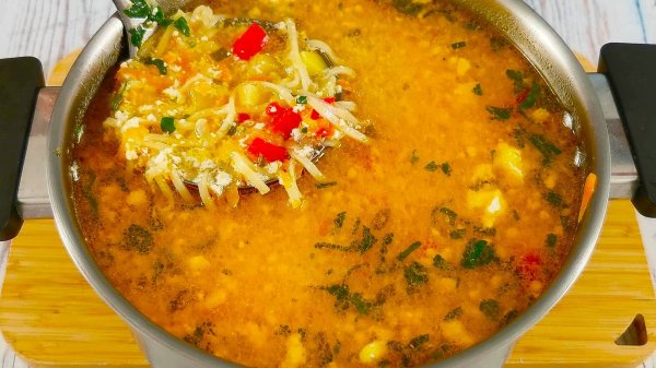 Легкий и вкусный суп на каждый день. Пошаговый рецепт