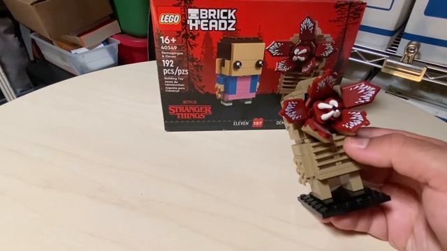 Lego 40549 “Stranger Things” Brickheadz Review смотреть онлайн