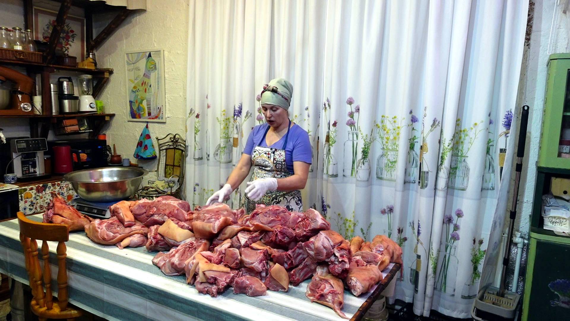 ЗАГОТОВКА ФЕРМЕРСКОГО МЯСА🌷 смотреть онлайн