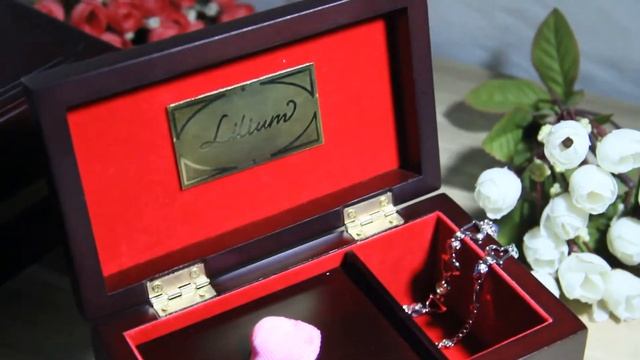 30Tones Edition Lilium Elfen Lied Original Wooden Music Box смотреть онлайн