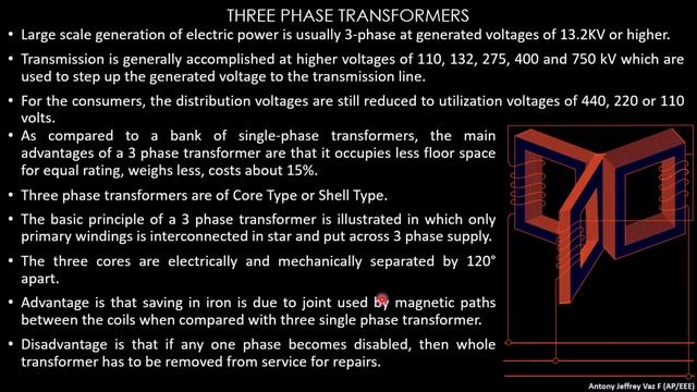 Three Phase Transformers and Auto Transformers Basics смотреть онлайн