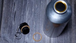 Как сделать уплотнительное кольцо из бересты, для вело, туристической, походной, спортивной бутылки