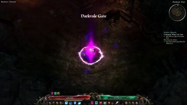 Grim dawn, Druid, Normal/Veteran, Hardcore Pt 28. смотреть онлайн