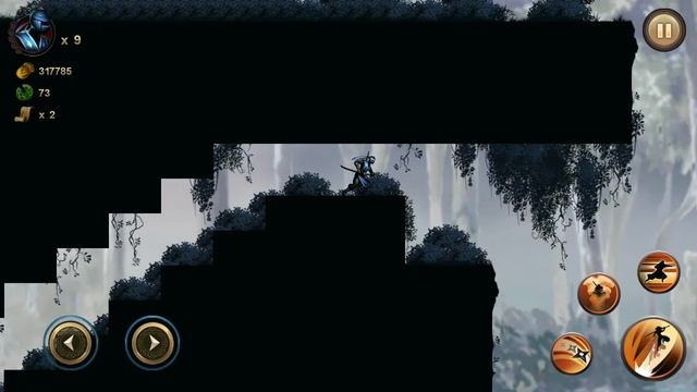 Shadow knight Ninja warrior - Abandoned castle - Level 7 - Best Android game смотреть онлайн