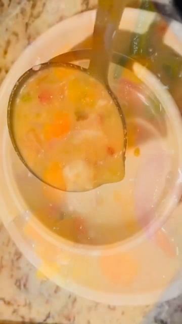 Mung Bean And Vegetables Soup With Crispy Pork Belly #shorts