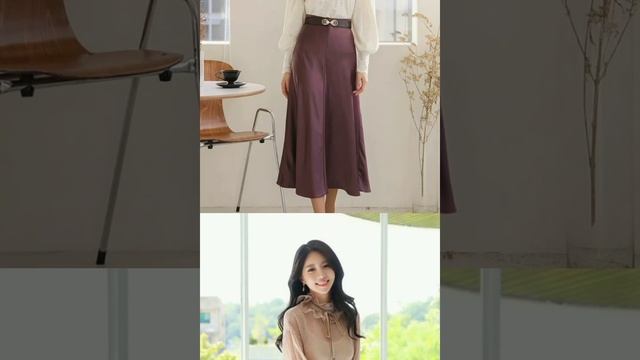 Skirt with Top Design|Most Beautiful Dress Design| Korean Outfits|Korean Girl Skirt with Top Design смотреть онлайн