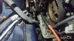 ford focus 1.6 не заводиться , замена датчика коленвала, ремня ГРМ