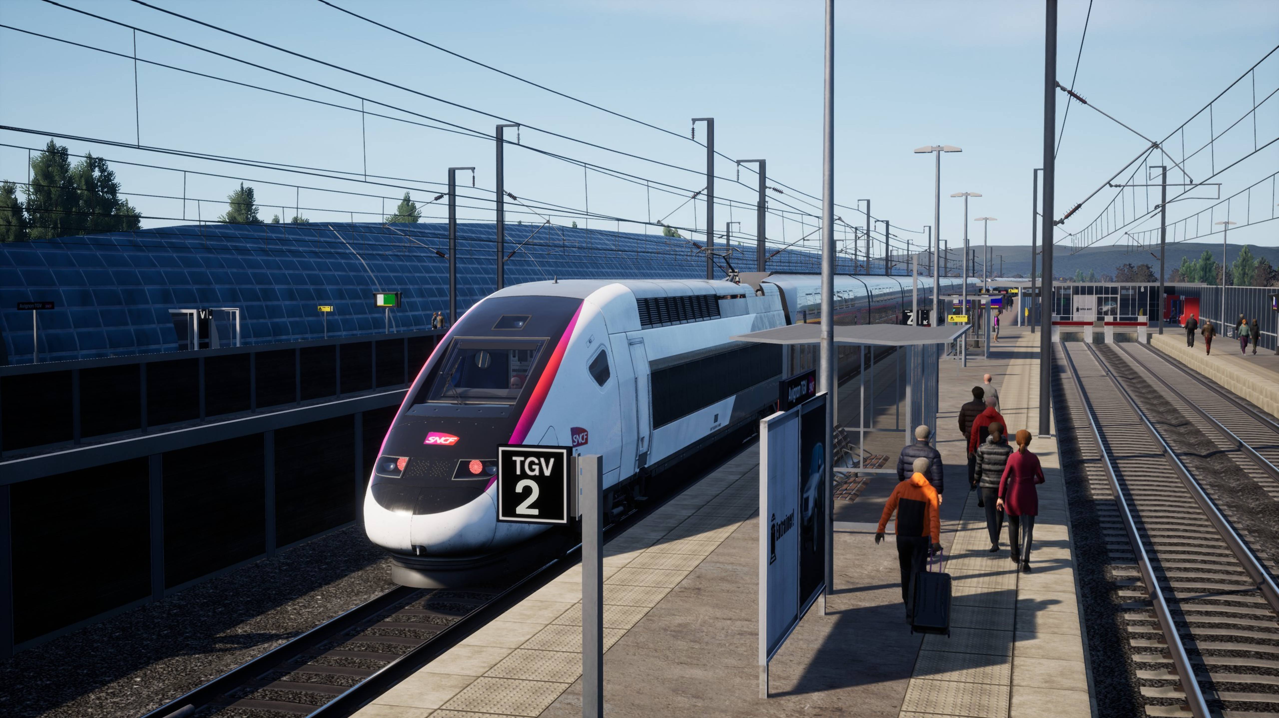 Train Sim World 5: LGV Mediterranee: Маршрут. Поезд TGV Duplex 200-й серии смотреть онлайн