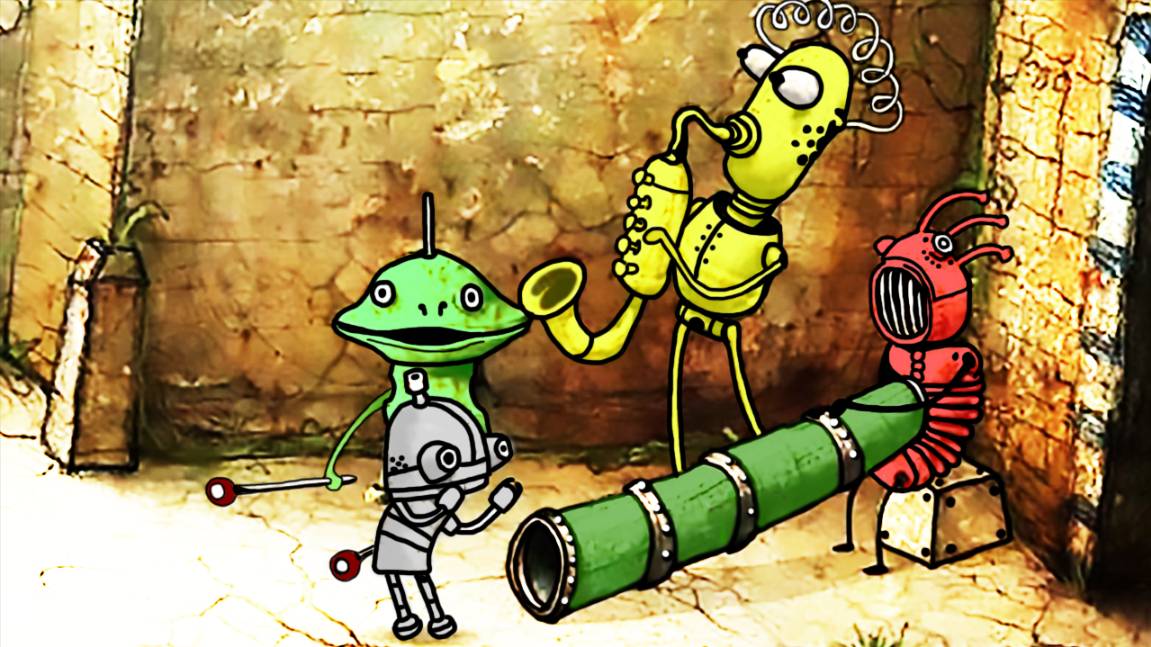 РОБОТ МУСОРЩИК спасает город ЧАСТЬ#5 ИГРА MACHINARIUM на канале Мистер Игрушкин смотреть онлайн