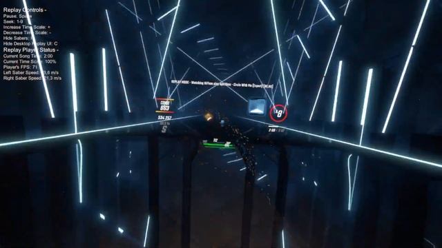 Beat Saber. Spiritbox - Circle With Me, Expert+ Full Combo